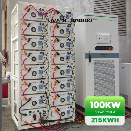 Hệ Thống Năng Lượng Mặt Trời 100kW với Pin 200kWh – Lưu Trữ Năng Lượng Pin Lithium Công Nghiệp và Thương Mại, Không Nối Lưới/Nối Lưới