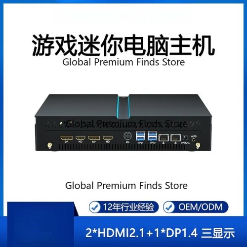 13th Gen Intel Core i5-13400F Mini Desktop PC with Dedicated Graphics — Gaming & Business