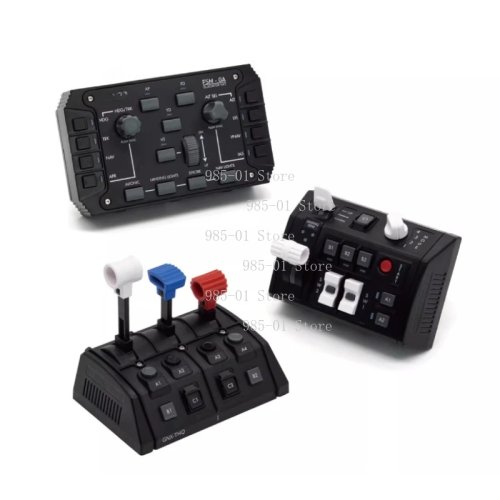 Módulo de expansão GNX‑SEM para joystick de voo analógico + suporte multifunções MFH, 1 unidade para cockpit de simulador