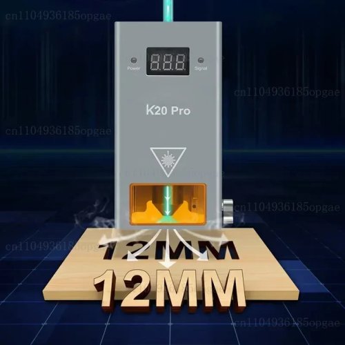 Module laser à diode 20W 450 nm (bleu) pour graveuse DIY/CNC — module haute puissance