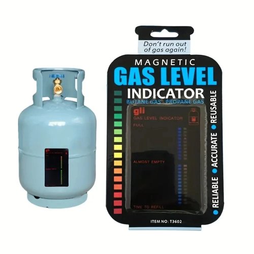 Gasniveaumeter voor LPG/propaan/butaan-flessen — meetinstrument voor thuis, keuken en buitenshuis