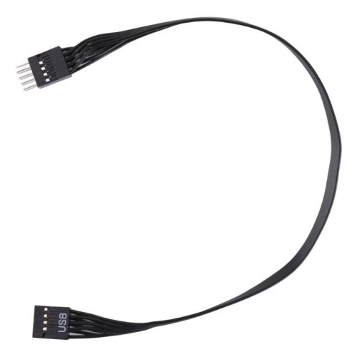 High-Speed USB 2.0 9-Pin Verlängerungskabel Stecker auf Buchse für Mainboard (20cm/30cm/50cm)