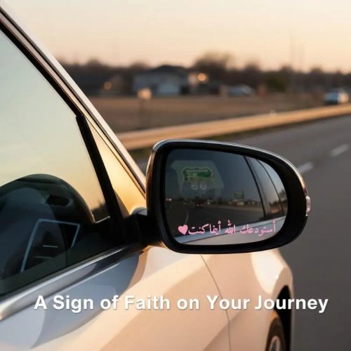 Decal Tường Thư Pháp Ả Rập 1 Cái - Không Độc Hại, Họa Tiết Văn Hóa Tình Cảm Trang Trí Nhà Văn Phòng, Quà Tặng Người Yêu Nghệ Thuật