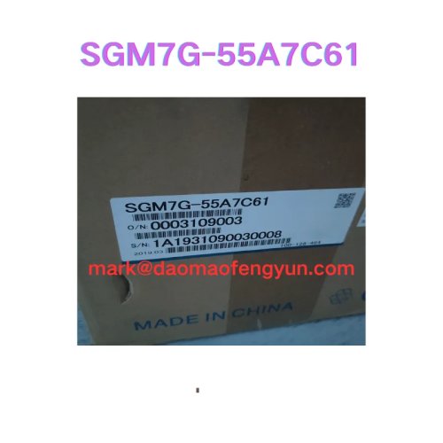 محرك سيرفو SGM7G-55A7C61 جديد