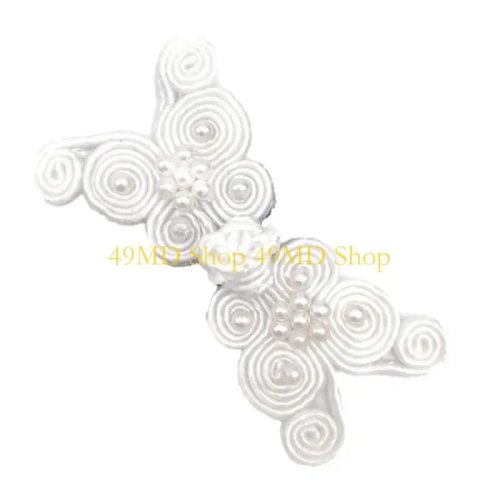 Cheongsam (Qipao) frog buttons — traditional Chinese knot closures for sweaters, coats, sewing and handcrafts