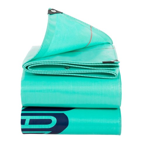 Lona de PE impermeable reforzada — tejido warp liso, acabado ecológico y personalizable, ideal para cobertores de camión y carga de granos