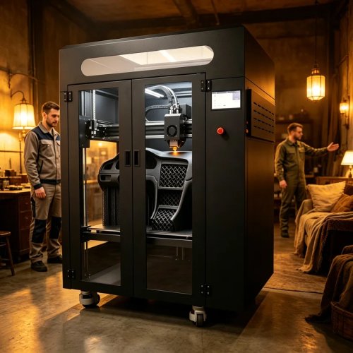 Stampante 3D metallica SLM industriale — alta precisione per uso in fabbrica