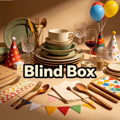 Blind Box Aksesoris Meja Makan Misteri - Dekorasi Ruang Makan Stylish