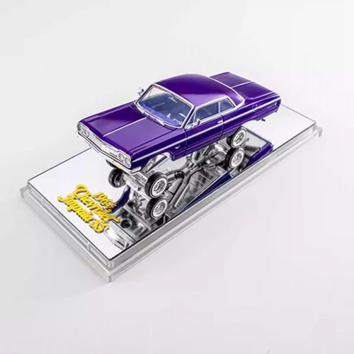 1:64スケール 1964年 シボレー インパラ SS ローライダー ダイキャスト ミニカー（コレクション用）