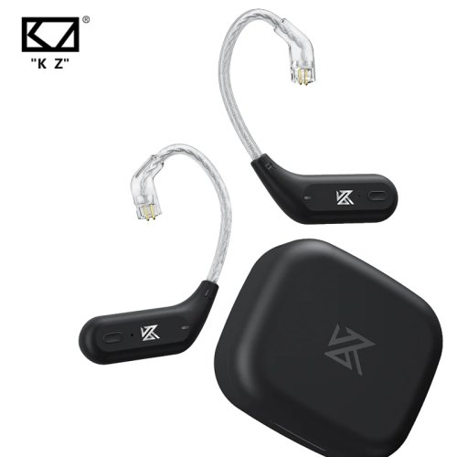 Câble de mise à niveau sans fil Bluetooth 5.2 KZ AZ09 - Crochet d'oreille sans fil HIFI avec étui de chargement pour écouteurs KZ TRN CCA