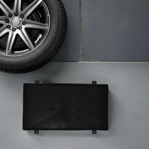 Universal Heavy-Duty Battery Tray for Car, Marine, Boat, RV, Yacht - Plastic with Pre-Drilled Holes