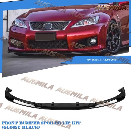 Front bumper lip / splitter canard protector for Lexus IS F 2008-2014