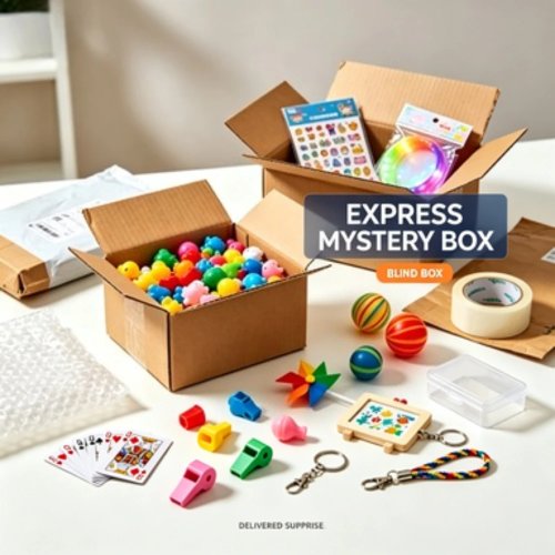 Mystery Box Mainan Lucu - Item Langka Acak Kejutan