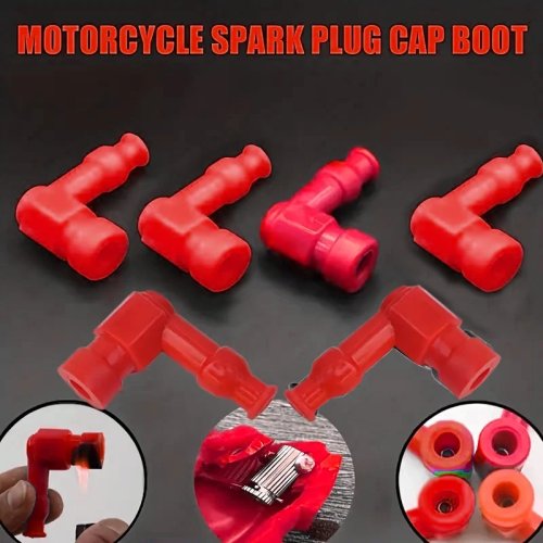Nắp chụp bugi silicone universal chống nước cho ôtô & xe máy, có gioăng cao su