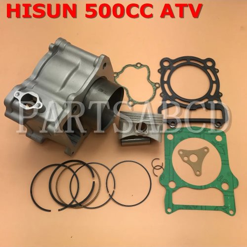 Kit cilindro con pistone, anelli, perno e guarnizioni per HISUN HS500 500cc ATV/UTV