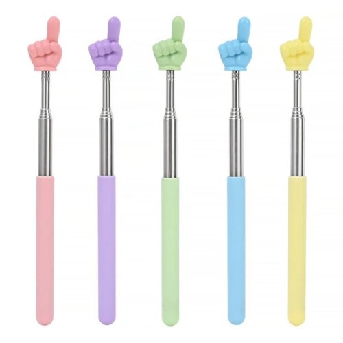 Gậy chỉ bảng inox thu gọn (teleskop) cho giáo viên — Dùng cho lớp học và thuyết trình