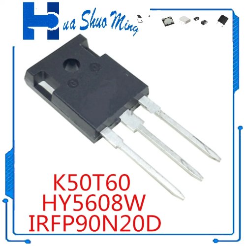 Zestaw 5 szt. MOSFET mocy IRFP90N20D K50T60 HY5608W - TO-247