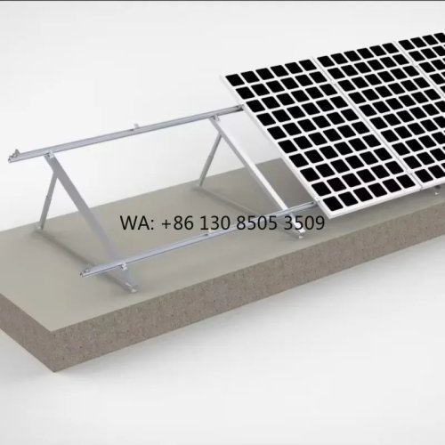 Aluminiowy wspornik dachowy do paneli fotowoltaicznych – Trójkątny montaż na dachówki, regulowany 10–60 mm, 15 lat gwarancji