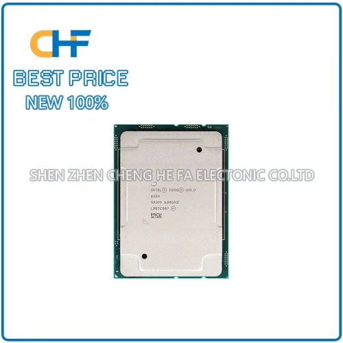 Procesador Intel Xeon Gold 6154 — 18 núcleos/36 hilos, 3.0 GHz, 24.75 MB caché L3, socket LGA3647, CPU servidor 200W
