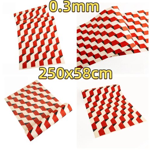 Placage décoratif Ascending Steps 0,3 mm 250×58 cm pour mur d'accent et meubles (dos en non-tissé)