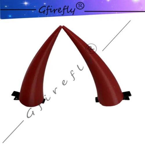 Chainsaw Man Power Cosplay Red Devil Horn Headpiece & Hair Accessory for Halloween Costume