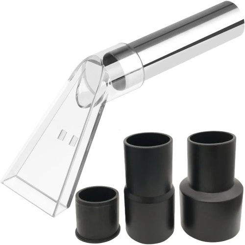 Universal Nass-/Trockensauger-Extraktor Aufsatz-Set mit Adaptern für Teppich-, Polster- und Autoreinigung