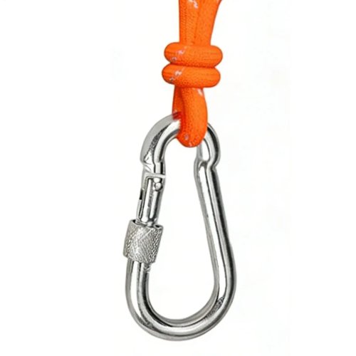Bolsa de lanzamiento para rescate acuático — dispositivo flotante arrojable con cuerda para salvavidas, rescatistas, bomberos, kayakistas y guías de río