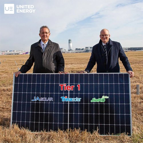 Bifaciale monokristallijne zonnepanelen 500–590W – Compleet thuiskit