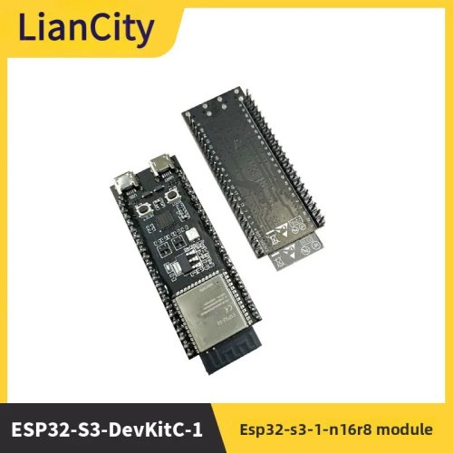 Carte de développement ESP32-S3-DevKitC-1 avec module ESP32-S3R8 N16R8 WiFi Bluetooth