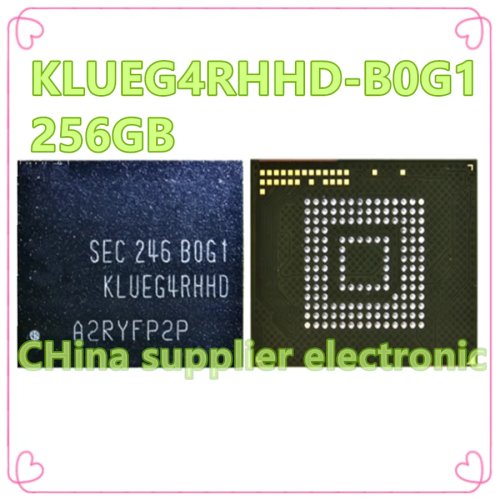 Mémoire eMMC (IC BGA) 256 Go — puce NAND Flash