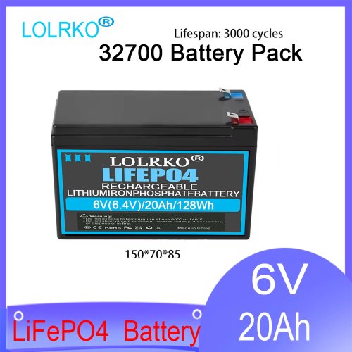 6V 15Ah Rechargeable Battery for Kids' Electric Ride-On Cars, Motorbikes & Baby Strollers — also available in 8/10/15/20Ah