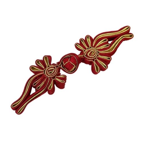 Boutons de cheongsam pour couture - Fermetures pour bricolage DIY