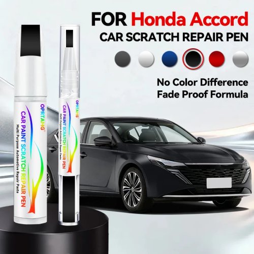 Bút Sửa Chữa Sơn Xe Xóa Xước DIY Phụ Kiện Ô Tô Cho Honda Accord Xanh B575P Trắng NH883P Đỏ R525P Đen