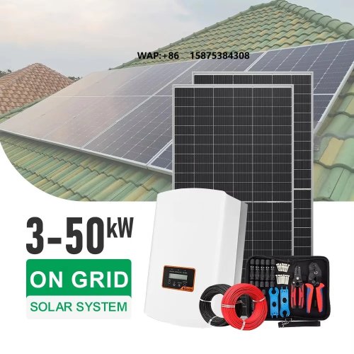 ชุดระบบพลังงานแสงอาทิตย์แบบต่อเข้าระบบกริด (On-grid) 5/10/20/30/50 kW – ชุดครบ แผงโซลาร์และอินเวอร์เตอร์