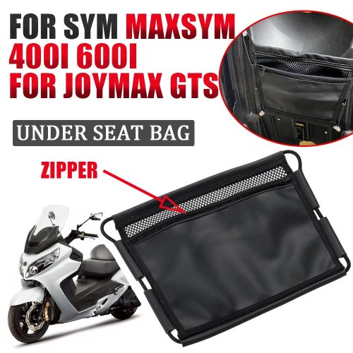 Sac de rangement sous la selle pour SYM MAXSYM 400/400i/600i, Joymax Z 300i, GTS 250/250i — pochette outils moto