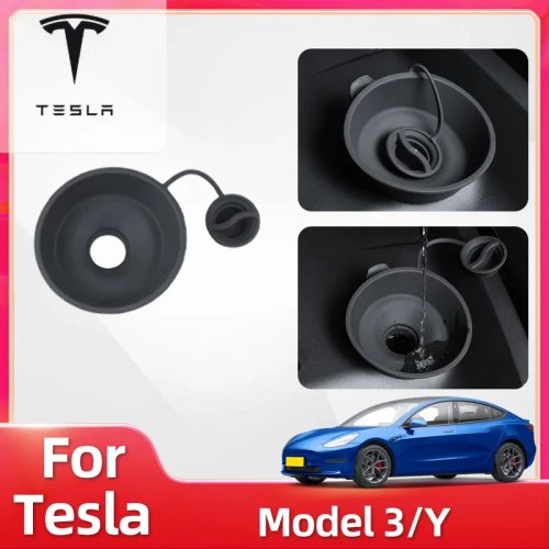 Decal ô tô chất lượng cao cho Tesla Model 3/Y Nắp capo trước Phễu đổ nước – Phụ kiện độ xe 2025