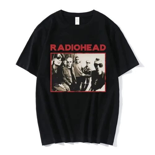 Camiseta Radiohead Gira Norteamérica 2026 vintage — Unisex, estilo street/casual