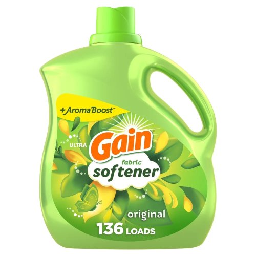 Liquid Fabric Softener, Original Scent, 100 fl oz (136 Loads) for Washing Machine