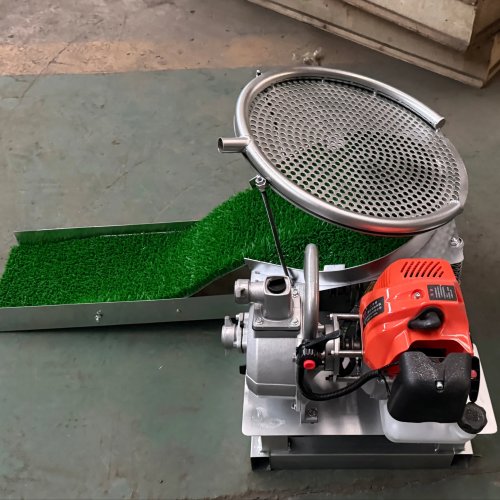 Máquina portátil para lavar oro mini separador de oro vibratorio con motor de bomba para minería de oro alta recuperación
