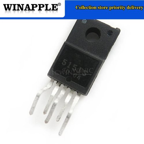 MOSFET de potencia TO-220F-5 - IRFI4020H / FI4020H / CQ1265RT / CQ0565RT / SK-5151S