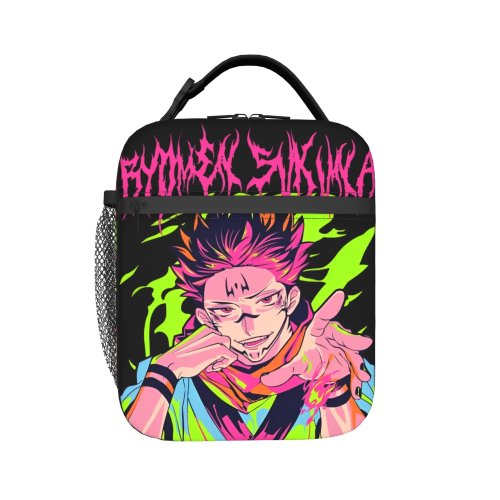 Термосумка Itadori (Jujutsu Kaisen) — Ізотермічна ланч‑сумка, багаторазова, велика