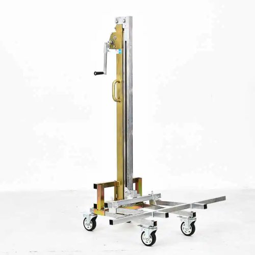 Apilador manual plegable 80 kg – Carro elevador portátil multifunción para carga y descarga