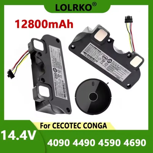 Oryginalny akumulator 12800 mAh do robota odkurzającego CECOTEC CONGA 4090/4490/4590/4690
