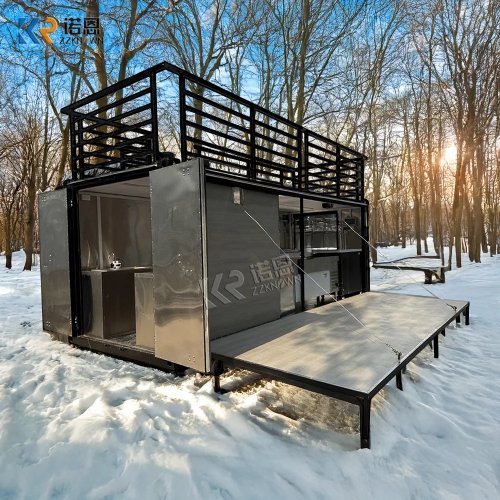 Casa contenedor prefabricada de alta calidad - Módulo/quiosco para restaurante, bar y cafetería