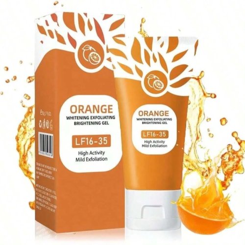 Gel Exfoliante Purificante de Naranja - Elimina células muertas, puntos negros y acné