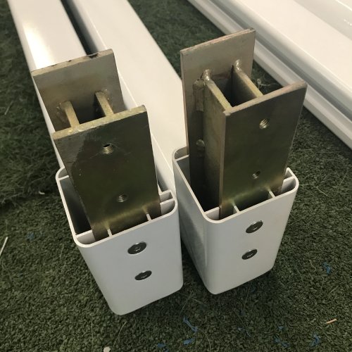 2026 Mini Aluminum Soccer Goal Post - Lightweight Kids Training Soccer Goal