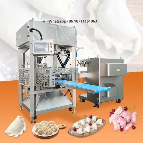 Mesin Pembuat Empanada & Pangsit Otomatis — Membuat empanada, wonton, siomay, pelmeni