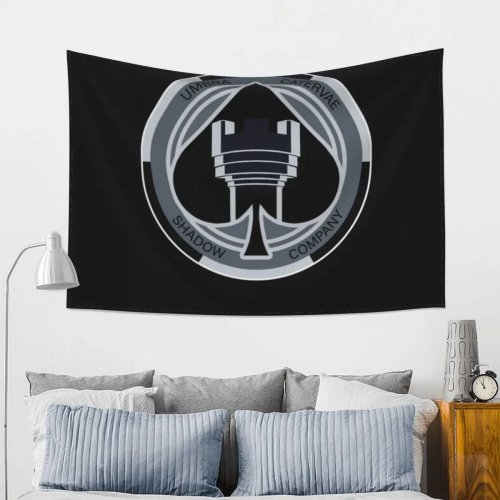 Shadow Company Logo Wandtapijt Wandkunst Kamerdecoratie Esthetische Woondecoratie
