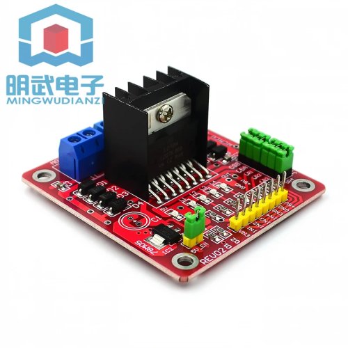Carte module L298N – driver double pont en H pour moteurs DC et pas à pas