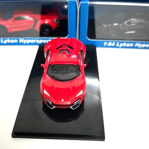 SCA Smallcar Art Modelo de coche Lykan HyperSport escala 1:64 en metal (die‑cast) — Miniatura coleccionable para exposición, regalo, souvenir